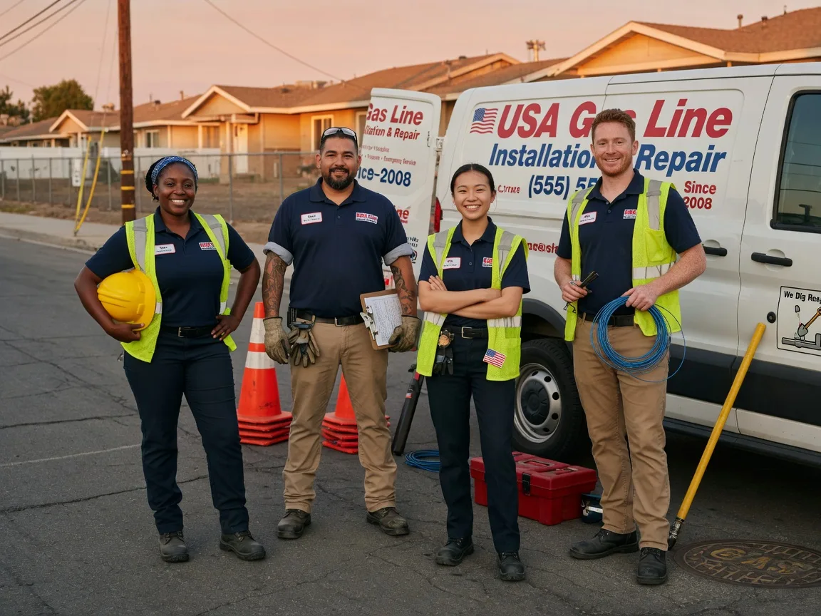 Gas Line Installation company in Wishram, WA